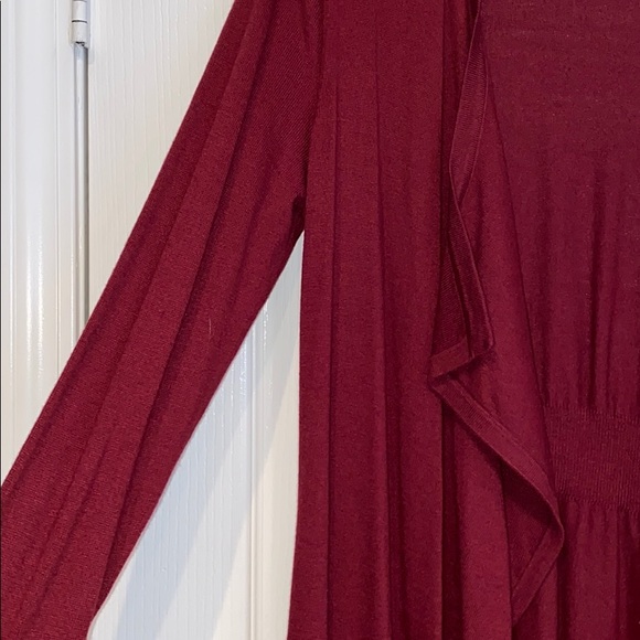 White House Black Market Cardigan Sweater M Red - Picture 4 of 8